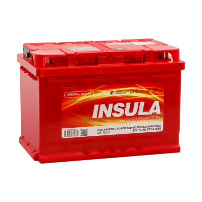 Аккумулятор INSULA 6ст-75 (0) евро